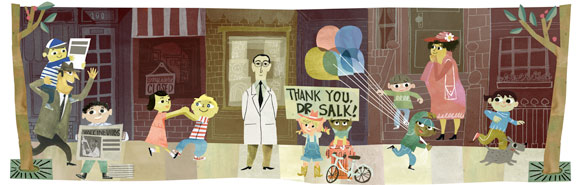 Hari lahir Jonas Salk ke-100
