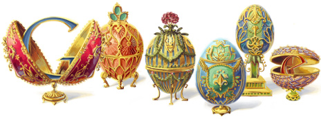 Peter Carl Fabergé's 166th birthday