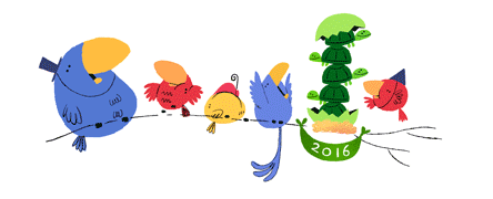 Happy New Year from Google!